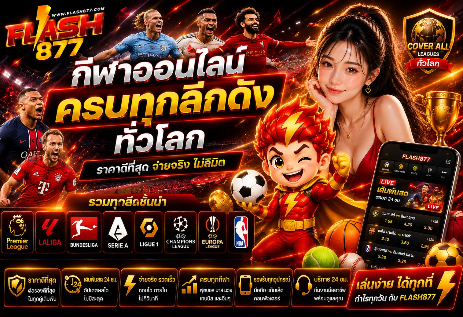 FLASH877 คาสิโนออนไลน์อันดับต้น ๆ ของประเทศไทย